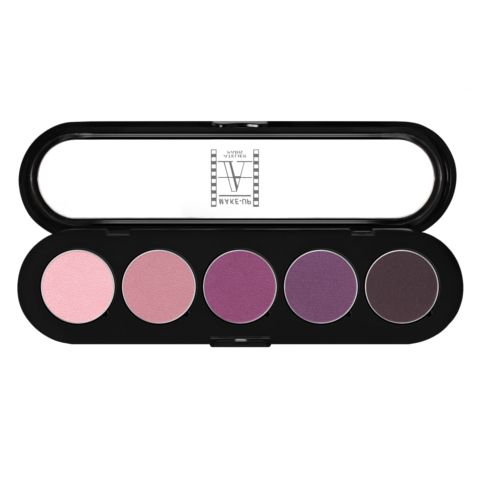 Тени для век прессованные в палитре Make-Up Atelier Paris: описание палитр
