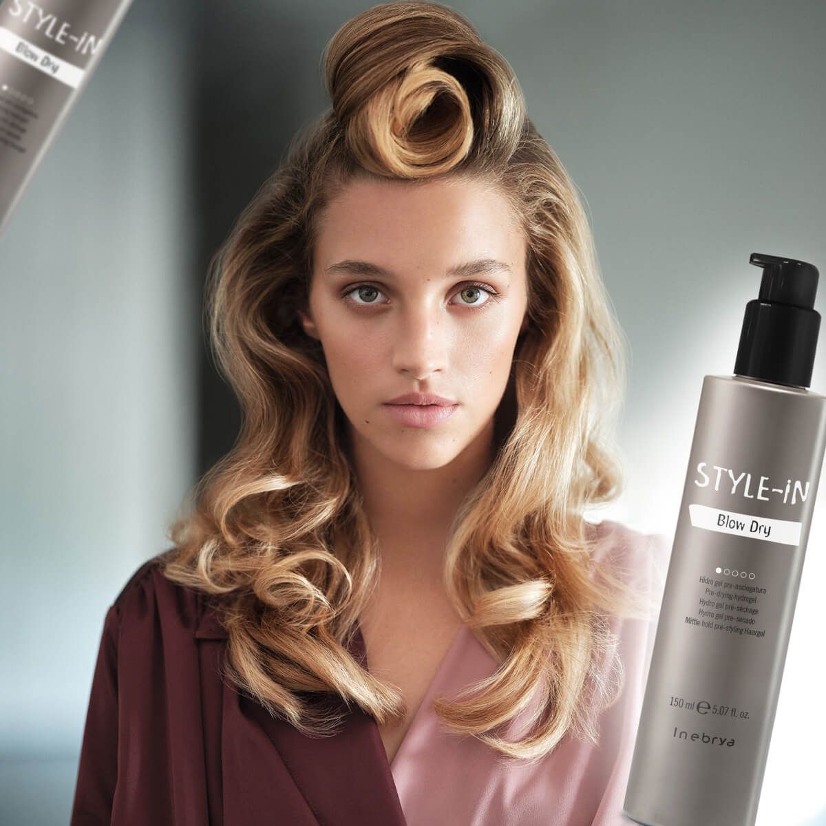 Гидрогель для укладки волос Blow Dry Inebrya Style-In, 150 мл - купить в  магазине 