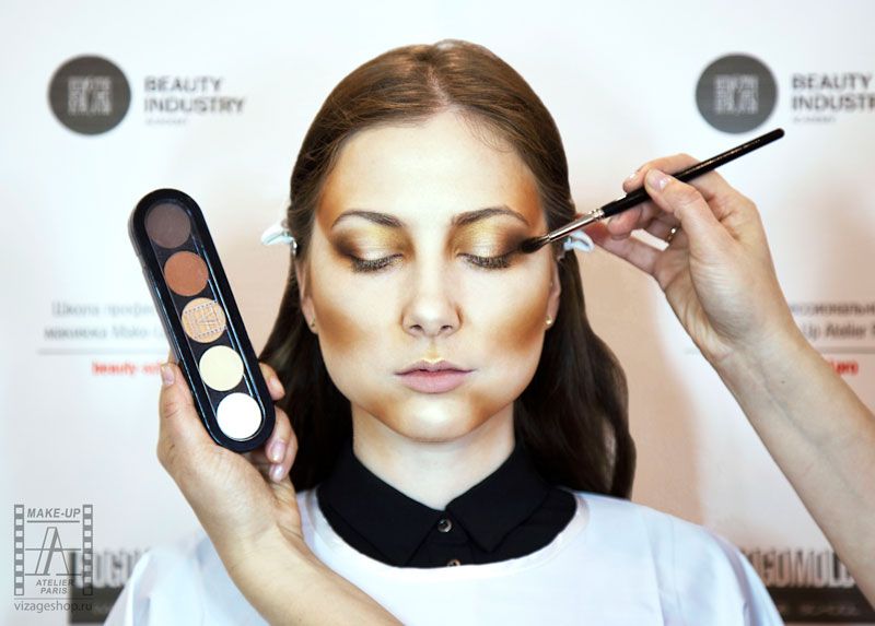 Макияж Хэллоуин мастер класс огненная