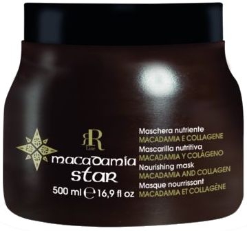 Питательная маска для волос «Макадамия и коллаген» RR Line MS Nourishing Mask, 500 мл Питательная маска для волос «Макадамия и коллаген» RR Line MS Nourishing Mask, 500 мл