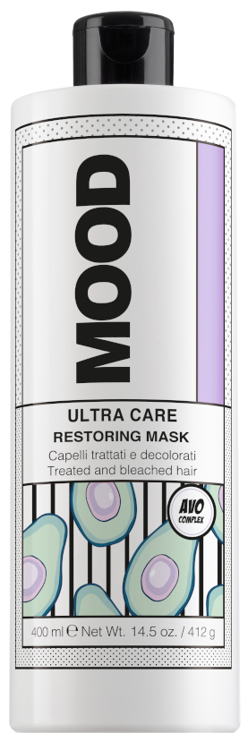 Восстанавливающая маска Ultra Care Restoring Mask Mood, 400 мл Восстанавливающая маска Ultra Care Restoring Mask Mood, 400 мл