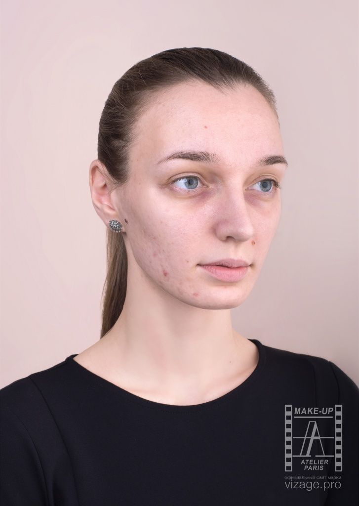 пошаговый урок скульптурирование контуринг коррекция шаг 1