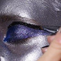 Серебряная бесконечность мастер класс фейс арт шаг 7