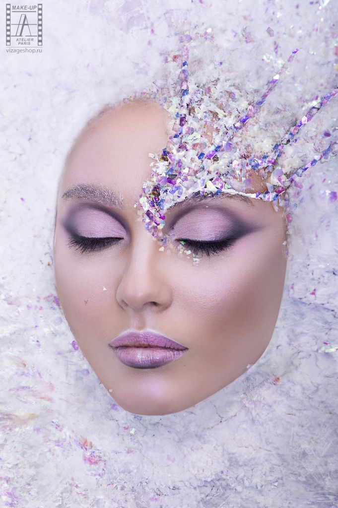 Зимняя тайна образ мастер класс пошагово make up atelier