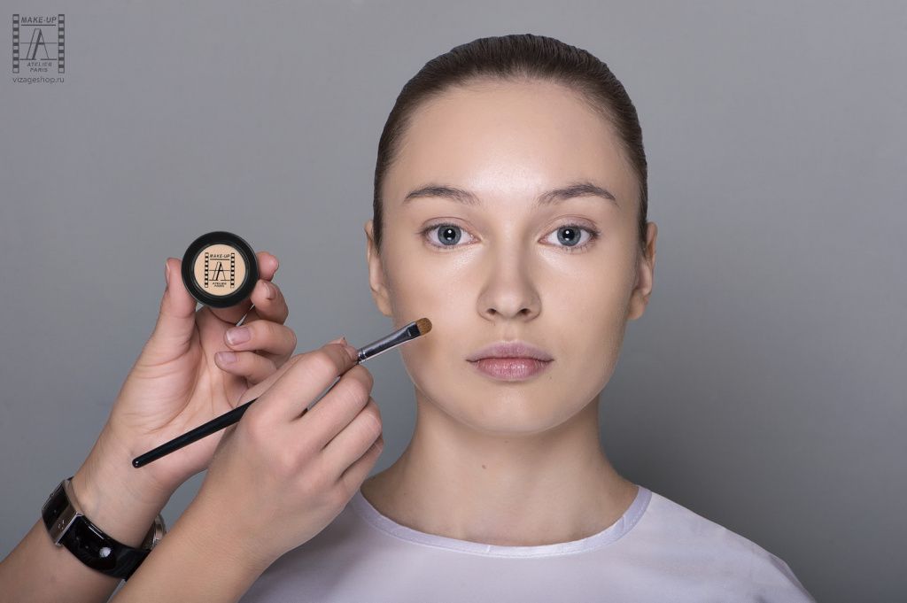 Зимний образ пошаговый урок макияж make up atelier 3