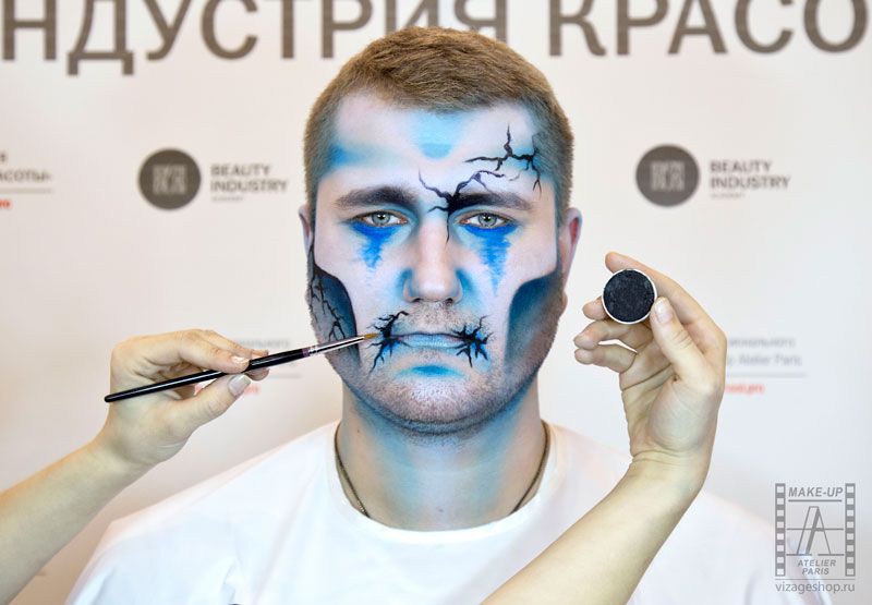 Ледяной король мастер класс грим хэллоуин пошаговый