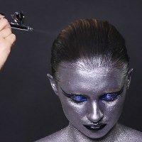 Шаг 16 Серебряная бесконечность мастер класс фейс арт шаг 16