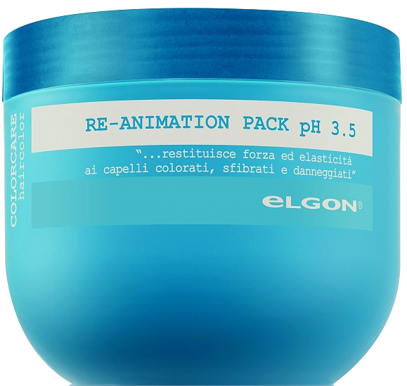 Восстанавливающая маска для окрашенных и осветленных волос Elgon Colorcare Re-Animation Pack, 100 мл Восстанавливающая маска для окрашенных и осветленных волос Elgon Colorcare Re-Animation Pack, 100 мл