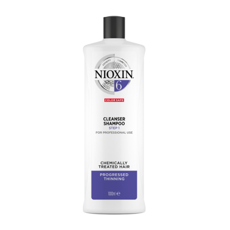 Очищающий шампунь Nioxin Система 6, 1000 мл