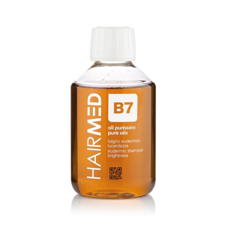 B7 Шампунь питательный для сухих и тусклых волос Eudermic Shampoo Brightness Hairmed, 200 мл