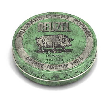 Помада для укладки волос средней фиксации Green Reuzel, 113 г