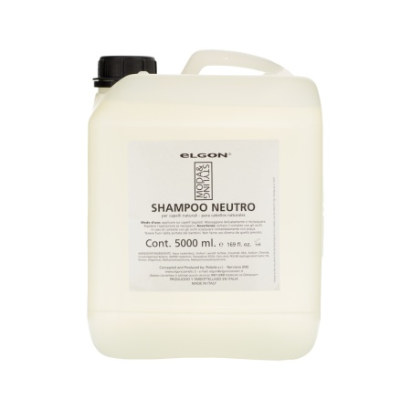 Нейтральный шампунь Elgon Shampoo Neutro, 5000 мл
