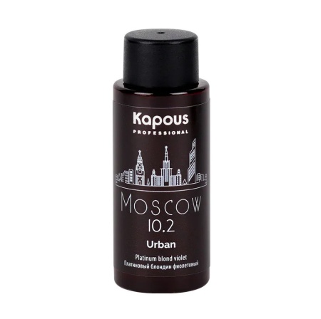 Безаммиачная краска для волос «Urban» Kapous Платиновый блондин фиолетовый Москва 60 мл