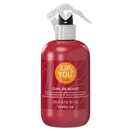 Увлажняющий спрей для кудрявых волос Inebrya Up To You Curl Re-Boost, 200 мл