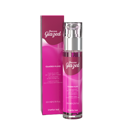 Масло для блеска тусклых и матовых волос Inebrya Shecare Glazed Drops, 50мл