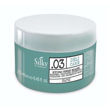 Маска для нормальных и тонких сухих волос ежедневный уход Silky Deli Care, 250 мл