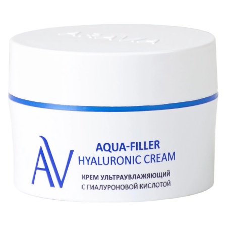 Крем ультраувлажняющий с гиалуроновой кислотой Aqua-Filler Hyaluronic Cream Aravia Laboratories, 50 мл