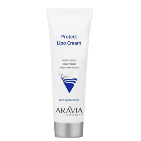 Липо-крем защитный с маслом норки Protect Lipo Cream Aravia Professional 50 мл