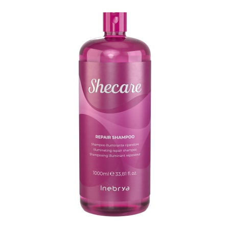 Шампунь для восстановления и блеска волос Repair Shampoo Inebrya Shecare, 1000 мл