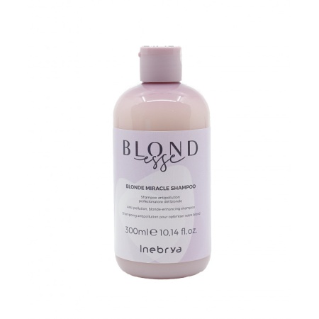 Шампунь для оттенков блонд Blonde Miracle Shampoo Inebrya, 300 мл