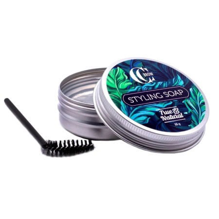 Мыло для укладки бровей со щеточкой Styling Soap True&Natural, 15 гр
