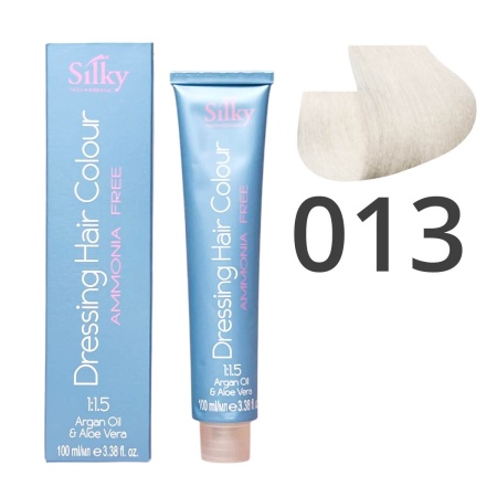 Краска для волос безаммиачная Silky Dressing Haircolor 013 Тонер бежевый, 100 мл