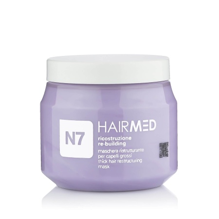 N7 Маска для толстых, жестких и густых волос Thick Hair Restructuring Mask Hairmed, 250 мл