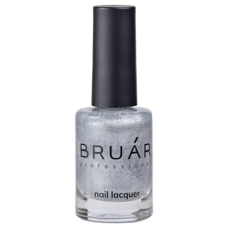 Лак для ногтей Bruar Professional Серебрянный шиммер