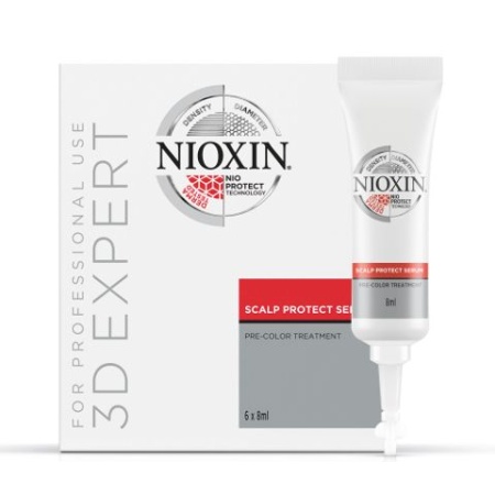 Сыворотка для защиты кожи головы Nioxin 3D Care System, 6 шт*8 мл