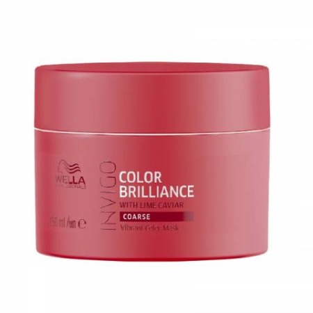 Маска-уход защита цвета окрашенных жестких волос Wella Invigo Brilliance Line, 150 мл