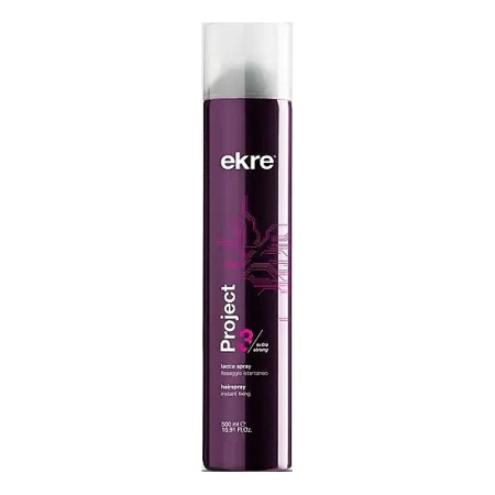 Лак для волос сильной фиксации Project Hairspray Extra Strong Fix Ekre 500 мл