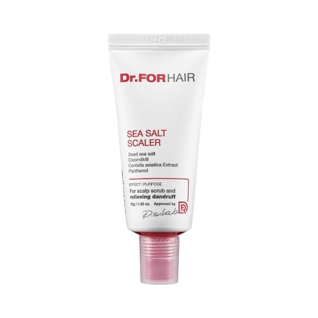 Крем-пилинг для глубокого очищения волос и кожи морской солью Sea Salt Scaler Dr. For Hair, 50 мл