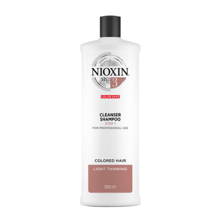 Очищающий шампунь Nioxin Система 3, 1000 мл