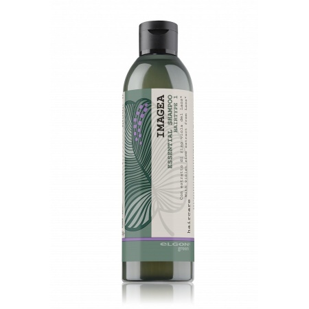 Мицеллярный шампунь для натуральных волос  Elgon Green Imagea Essential Shampoo, 250 мл