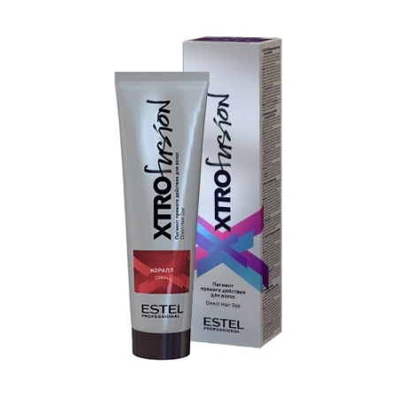 Пигмент прямого действия для волос Estel Xtro Fusion Коралл, 100 мл