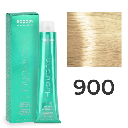 Крем-краска Kapous Hyaluronic Acid 900 Осветляющий 100 мл