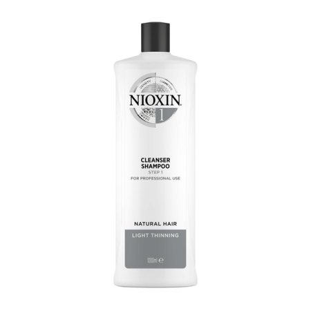 Очищающий шампунь Nioxin Система 1, 1000 мл
