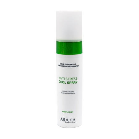 Спрей очищающий с охлаждающим эффектом Anti-Stress Cool Spray Aravia Professional 250 мл