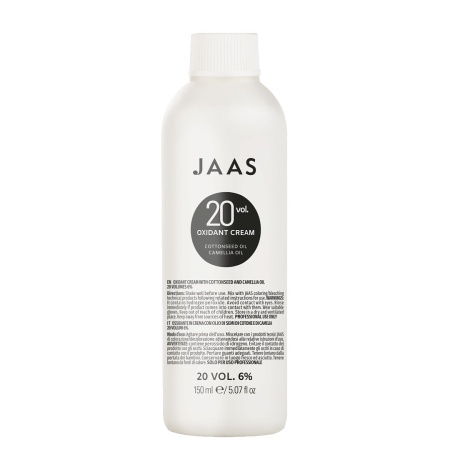Окисляющий крем с маслом семян хлопка и камелии Jaas Oxidant Cream 6%, 150 мл