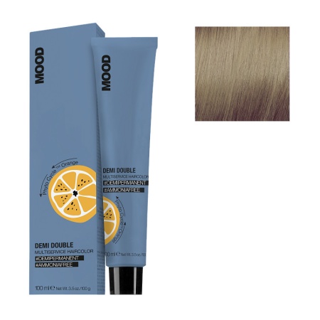 Краска для волос Mood Demi Double 9.3 Очень светлый блонд Золотистый 100 мл