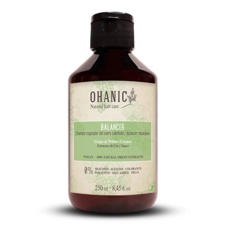 Шампунь себорегулирующий для жирной кожи головы Ohanic Natural Hair Care Scalp Balancer Shampoo, 250 мл
