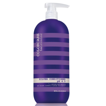 Кондиционер тонирующий с серебристым оттенком Elgon Colorcare Conditioner Silver, 1000 мл