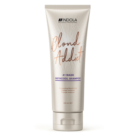 Шампунь для светлых волос Indola Blond Addict InstaCool Shampoo, 250 мл