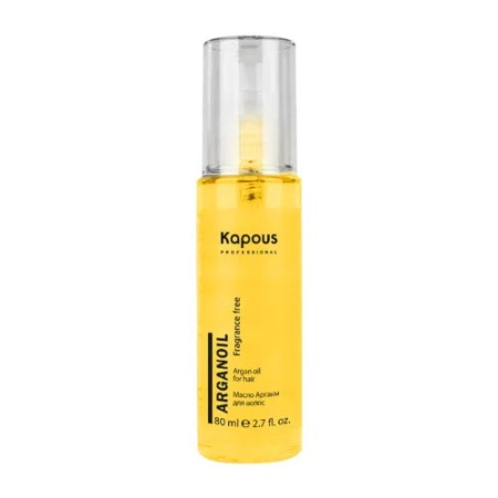 Масло арганы для волос Kapous Fragrance free, 80 мл