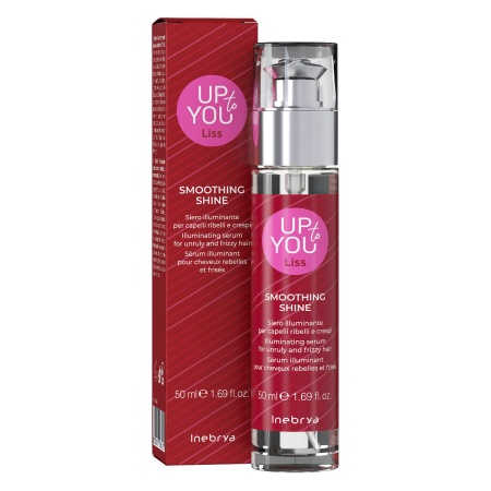 Сыворотка разглаживающая для пушащихся и непослушных волос Inebrya Up To You Liss Smoothing Shine, 50 мл
