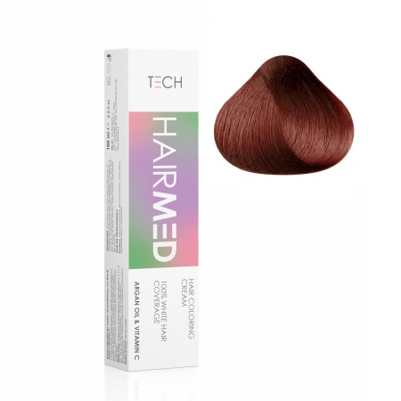 Перманентная крем-краска для волос Hairmed 6/46 Темно-русый Медно-красный 100 мл