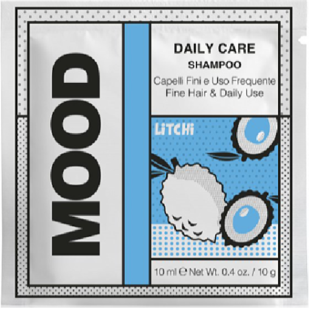 Шампунь «Ежедневный уход» для всех типов волос Daily Care Shampoo Mood в саше, 10 мл