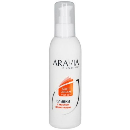 Сливки для восстановления рН кожи с маслом иланг-иланг  Aravia Professional 150 мл