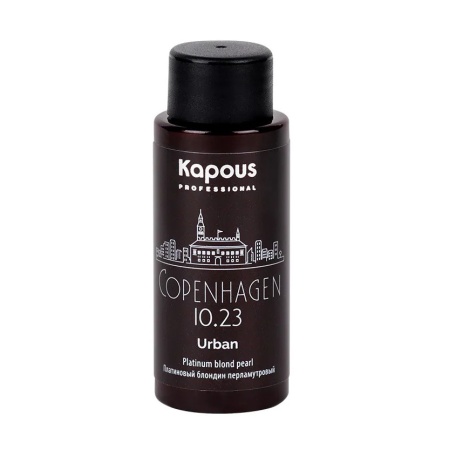 Безаммиачная краска для волос «Urban» Kapous Платиновый блондин перламутровый Копенгаген 60 мл