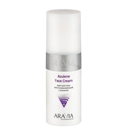 Крем для лица восстанавливающий с азуленом Azulene Face Cream Aravia Professional 150 мл